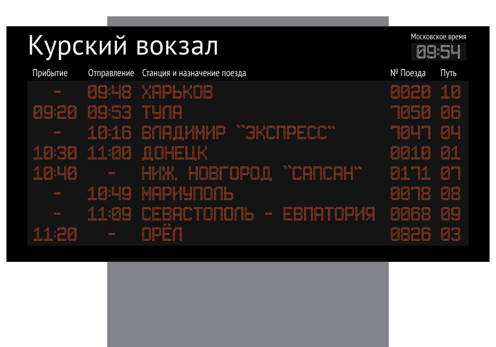 Табло жд вокзала новосибирск. Табло на вокзале. Курский вокзал табло. Табло отправления поездов.